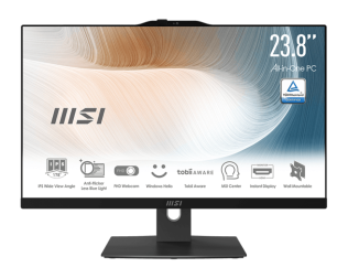 MSI Modern AM242P 12M-264XRU (MS-AE07)  23.8'' FHD(1920x1080)/Intel Core i3-1215U/8GB/256GB SSD/Integrated/WiFi/BT/2.0MP/KB+MOUSE(WLS)/noOS/1Y/BLACK