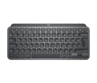 Клавиатура беспроводная Logitech MX Keys Mini Minimalist Wireless Illuminated Keyboard - GRAPHITE - RUS - INTNL (M/N: YR0084)