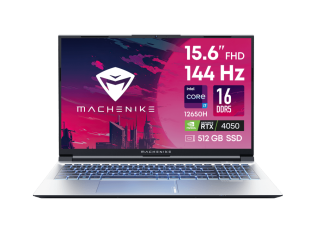 Machenike L15 Air Pulsar XT 15.6'' FHD(1920x1080)/Intel Core i7-12650H/16GB/512GB SSD/GF RTX4050 6GB/WiFi/BT/1.0MP/4cell/2,3 kg/noOS/1Y/GREY/BLACK