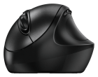 Мышь беспроводная Ergo 8300S черная (black),  вертикальная эргономичная бесшумная мышь с подставкой для большого пальца