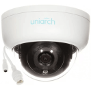 UNV IP-камера Uniarch 4МП уличная купольная антивандальная с фиксированным объективом  2.8 мм, ИК подсветка до 30 м., матрица 1/3" CMOS