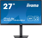 IIYAMA Монитор LCD 27" ETE VA-panel, 1920x1080, 15cm height adj. stand, 250cd/m, 4ms, Speakers, HDMI, DisplayPort, Speakers, USB-HUB 2x 3.0