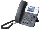Alcatel-Lucent 8001 Deskphone w/o power supply - SIP phone with 2 SIP accounts, 2 Gigabit Ethernet ports,POE or power connector, 3 audio controls keys, navigator, 3,5mm/RJ9 Headset connections, 4 programmable keys