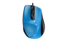 Genius Мышь DX-150X, USB, G5, голубая/чёрная (blue, optical 1000dpi, подходит под правую руку)