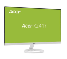 Acer Монитор LCD R241YBwmix 23.8'' [16:9] 1920х1080(FHD) IPS, nonGLARE, 75 Hz, 250 cd/m2, H178°/V178°, 1000:1, 100M:1, 16.7M, 1ms, VGA, HDMI, Height adj, Tilt, Speakers, 3Y, White