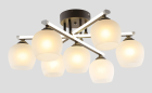 HIPER Светильник LED + 7хЕ27х60Вт Венге H019-7