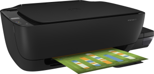 МФУ HP Z4B04A Ink Tank 315 AiO Printer (A4) ,Color Ink Printer/Scanner/Copier, 1200 dpi, 8/5 ppm, 360MHz, Duty 1000p, Tray 60, USB, СНПЧ, Inbox: 2xHP GT51XXL Black Ink Bottle (15000 p), HP GT52 Colors Ink Bottles (8000p)