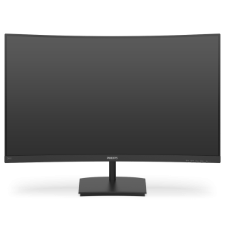 PHILIPS Монитор LCD 23.6'' [16:9] 1920х1080(FHD) VA, Curved, nonGLARE, 75 Hz, 250 cd/m2, H178°/V178°, 3000:1, 16.7M, 4ms, VGA, HDMI, Tilt, Speakers, 2Y, Black