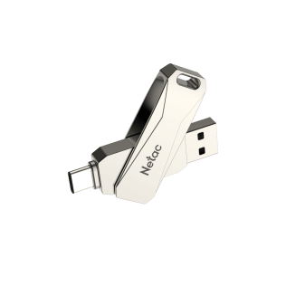 Флеш-накопитель Netac U782C USB 3.0+Type-C Dual Flash Drive 128GB