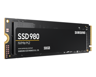 Накопитель твердотельный Samsung MZ-V8V500BW SSD 980 500GB, M.2, PCIe G3 x4, NVMe 1.4, V-NAND MLC