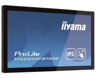 IIYAMA Монитор LCD 21.5'' [16:9] 1920х1080(FHD) IPS, nonGLARE, TOUCH, 350cd/m2, H178°/V178°, 1000:1, 16.7M, 8ms, VGA, HDMI, DP, Open frame, 3Y, Black