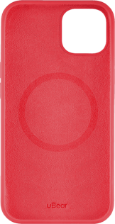 ubear CS100RR61TH-I21M Touch Mag Case, чехол защитный силиконовый для iPhone 13 софт-тач, красный