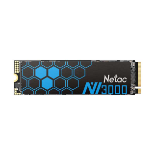Твердотельный накопитель Netac NV3000 PCIe 3 x4 M.2 2280 NVMe 3D NAND SSD 500GB, R/W up to 3100/2100MB/s, with heat sink 5Y