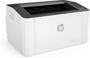 Принтер лазерный  HP 4ZB77A Laser 107a Printer (A4) , 1200 dpi, 20 ppm, 64 MB, 400 MHz, 150 pages tray, USB, Duty 10K pages
