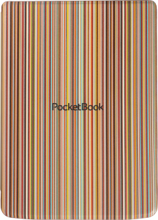Чехол (обложка) для PocketBook PB743G/PB743C, Shell cover, Colorful Strips (разноцветные полосы) (H-S-743-CL-WW)