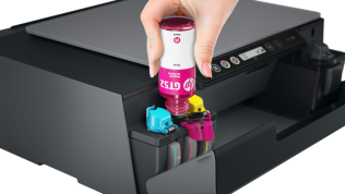 МФУ струйное HP 1TJ09A HP Smart Tank 515 AiO Printer (A4) Printer/Scanner/Copier, 1200 dpi, 11/5 ppm, 256 MB, 800 MHz, Duty 1000p, Tray 100, USB+WiFi+ Bluetooth LE, СНПЧ, Inbox: 3xHP GT53XL Black Ink Bottle (18000 p), HP GT52 Color Ink Bottles (8000p)