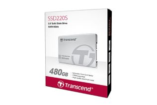 Твердотельный накопитель SSD Transcend 480GB, SATA3 TLC, Aluminum, Read/Write: 530/480 MB/s