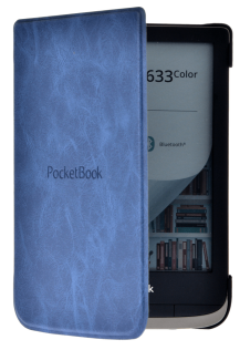 Обложка для электронной книги PocketBook 606/616/617/627/628/632/633, синяя (PBC-628-BL-RU)