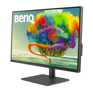 BenQ Монитор LCD 31.5'' [16:9] 3840x2160(UHD 4K) IPS, nonGLARE, 60 Hz, 250 cd/m2, H178°/V178°, 1000:1, 20М:1, 1.07B, 5ms, VGA, HDMI, DP, USB-C, Height adj, Pivot, Tilt, Swivel, Speakers, 3Y, Black