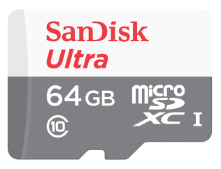 Карта памяти SanDisk Ultra Android microSDXC 64GB 8064MB/s Class 10