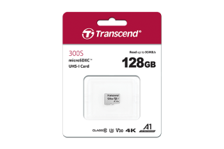 Карта памяти Transcend 128GB UHS-I U3A1 microSD with Adapter