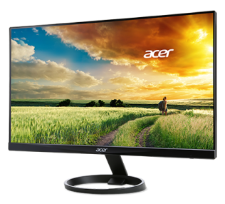 Acer Монитор LCD R240HYbidx 23.8'' [16:9] 1920х1080(FHD) IPS, nonGLARE, 60 Hz, 250 cd/m2, H178°/V178°, 1000:1, 100M:1, 16.7M, 4ms, VGA, DVI, HDMI, Tilt, 3Y, Black
