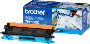 Brother Тонер-картридж TN135C повышенной ёмкости для HL-4040CN, HL-4050CDN, DCP-9040CN, MFC-9440CN голубой (4000 стр)