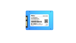 Твердотельный накопитель Netac N600S 2.5 SATAIII 3D NAND SSD 256GB, R/W up to 540/490MB/s 5Y