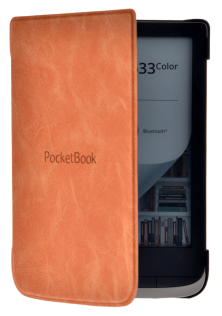 Обложка для электронной книги PocketBook 606/616/617/627/628/632/633, коричневая (PBC-628-BR-RU)