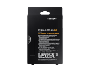 Твердотельный накопитель Samsung MZ-77E2T0BW 870 EVO 2TB, 2.5