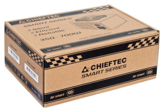 Chieftec Блок питания 700W Smart ATX-12V V.2.3 12cm fan, Active PFC, Efficiency 80% with power cord
