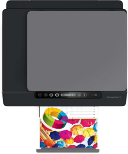 МФУ струйное HP 1TJ09A HP Smart Tank 515 AiO Printer (A4) Printer/Scanner/Copier, 1200 dpi, 11/5 ppm, 256 MB, 800 MHz, Duty 1000p, Tray 100, USB+WiFi+ Bluetooth LE, СНПЧ, Inbox: 3xHP GT53XL Black Ink Bottle (18000 p), HP GT52 Color Ink Bottles (8000p)