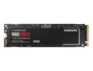 Накопитель твердотельный Samsung MZ-V8P500BW 980 PRO 500GB, M.2, PCIe G4 x4, NVMe 1.3c, V-NAND MLC