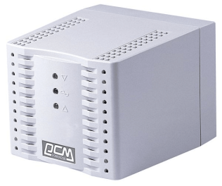 Powercom Стабилизатор напряжения 3000VA/1500W, белый