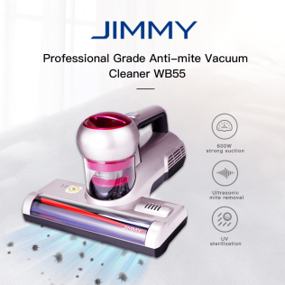 Ручной пылесос с УФ лампой Jimmy WB55 Champagne+Purple
