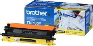 Brother Тонер-картридж TN135Y повышенной ёмкости для HL-4040CN, HL-4050CDN, DCP-9040CN, MFC-9440CN жёлтый (4000 стр)