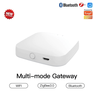 Bluetooth Шлюз MOES Multi-mode Gateway MHUB-W, WLAN & Wi-Fi 2.4GHz, Wi-Fi 2.4GHz & ZigBee & BLE & Mesh, USB, белый