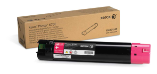 Тонер картридж 106R01508 повышенной емкости для Xerox Phaser 6700,пурпурный , 12000 стр (аналог.артикулу 106R01524), чип в комплекте