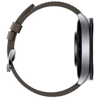 Смарт-часы Xiaomi Watch 2 Pro - Bluetooth® Silver Case with Brown Leather Strap M2234W1 (BHR7216GL)