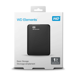 WD Внешний Жесткий диск Western Digital Elements Portable BUZG0010BBK-WESN 1TB 2.5