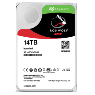Жесткий диск Seagate  IronWolf Pro ST14000NE0008, NAS 14TB, 3.5'', 7200 RPM, 256MB, SATA-III, 512e