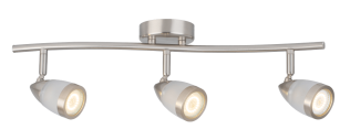 HIPER Светильник встраиваемый Сатин/Никель H077-3 Поворотный, мощность ламп до 50Вт Размер 18х13х55
