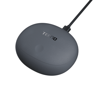 Tecno Беспроводные Bluetooth наушники TU01 серый/grey