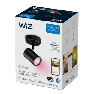 Светильник IMAGEO WiZ Spots 1x5W B 22-65K RGB