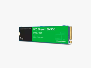 Твердотельный накопитель SSD WD Green SN350 NVMe WDS100T3G0C 1ТБ M2.2280 (QLC)