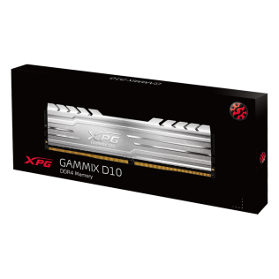 Модуль памяти ADATA   16GB DDR4 UDIMM, XPG GAMMIX D10, 3200MHz CL16-20-20, 1.35V, Черный Радиатор
