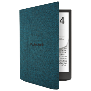 Чехол (обложка) для PocketBook 743G InkPad 4 сине-зелёный (Sea Green), Flip (HN-FP-PU-743G-SG-WW)