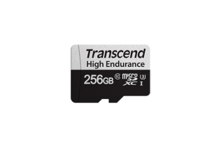 Карта памяти Transcend 256GB microSD w/ adapter U1, High Endurance R95/W45 MB/s
