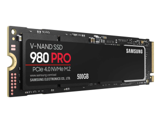 Накопитель твердотельный Samsung MZ-V8P500BW 980 PRO 500GB, M.2, PCIe G4 x4, NVMe 1.3c, V-NAND MLC