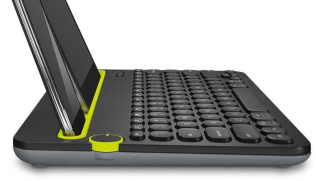 Клавиатура беспроводная Logitech K480 (BLACK, Multi-Device, Bluetooth, 2 батарейки типа AAА) (M/N: Y-R0049)